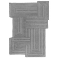 Covor Zen Rectangles Natural inchis 200x290 cm, Flair Rugs - 2
