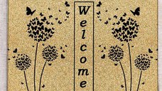 Covoras Intrare Schmetterling, 40x60 cm, Cauciucat