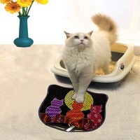 Covoras litiera Kdkafa0107 Multicolor 40x50 cm - 1