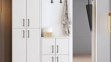 Cuier BerlinABC Alb - Design Modern si Functionalitate Optima