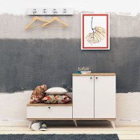 Cuier Hol Evva Oak-Alb - 1