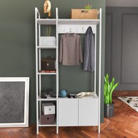 Cuier pentru Hol Doga - Alb - 1