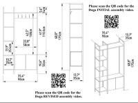 Cuier pentru Hol Doga - Alb - 5