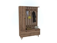 Cuier pentru Hol Lala - Walnut - 2