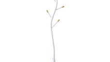 Cuier Portu Alb 30x30x170 cm