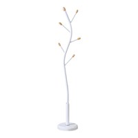 Cuier Portu Alb 30x30x170 cm - 1