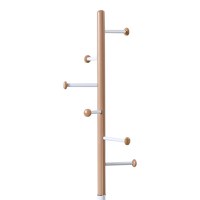 Cuier Serea Alb 30x30x175 cm - 2