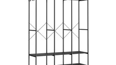Cuier Songmics Negru 141x40x180 cm