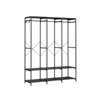 Cuier Songmics Negru 141x40x180 cm - 1