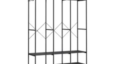 Cuier Songmics Negru 141x40x180 cm