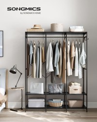 Cuier Songmics Negru 141x40x180 cm - 2