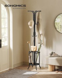 Cuier Songmics Negru 40x40x175 cm - 2