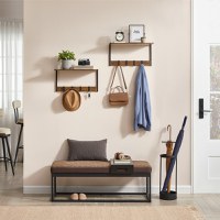 Cuier Vasagle, LCR830B01, Maro, 50 x 24.2 x 26.5 cm - 4