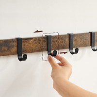 Cuier, Vasagle, Negru , 65x30x42 cm - 7