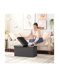 Cutie depozitare, Songmics, 80L, 300 Kg, LSF46GYZ, 76 x 38 x 38 cm - 2