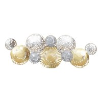 Decoratiune de perete din metal Dille Pako World Multicolor 114.9x4.4x43.2 cm - 1