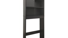 Dulap baie masina de spalat Tazien Gri inchis 60x24x168.5 cm