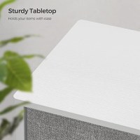 Dulap de depozitare, Songmics, Gri-Alb, 30 x 80 x 81.5 cm - 2