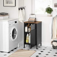 Dulap de depozitare, Songmics, Negru , 42.5x40x76 cm - 3