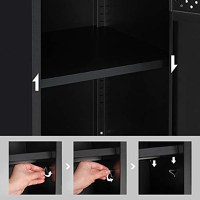 Dulap de depozitare, Songmics, Negru , 42.5x40x76 cm - 6