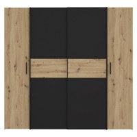Dulap dormitor Bekerk Pako World Maro inchis 200x61.5x190.5 cm - 3