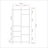 Dulap Dynamic-7 Athlantic Pine - 9