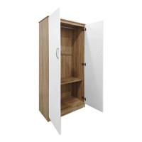 Dulap haine cu 2 usi Lego Alb Maro 80x42x180 cm - 2