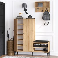 Dulap Pantofi Jess Oak - 3