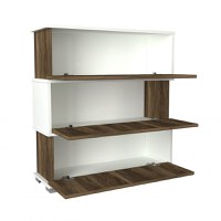 Dulap Pantofi Napolyon Alb-Walnut - 6