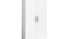 Dulap pantofi Rafin, Pako World, Alb, 76x36x187 cm