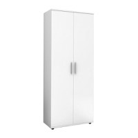 Dulap pantofi Rafin, Pako World, Alb, 76x36x187 cm - 1