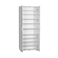 Dulap pantofi Rafin, Pako World, Alb, 76x36x187 cm - 3