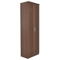 Dulap pantofi Sante 21 perechi, culoarea nuc 60x37x183cm - 1