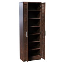 Dulap pantofi Sante 21 perechi, culoarea nuc 60x37x183cm - 2