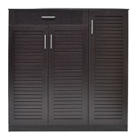 Dulap Pantofi Sante 30 Perechi Wenge 120x37x123 cm - 4