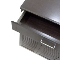 Dulap Pantofi Sante 30 Perechi Wenge 120x37x123 cm - 5