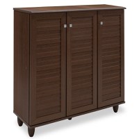 Dulap pantofi SANTΟ 16 perechi culoarea nuc 89.5x34.5x91.5cm - 1