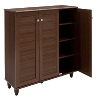 Dulap pantofi SANTΟ 16 perechi culoarea nuc 89.5x34.5x91.5cm - 4