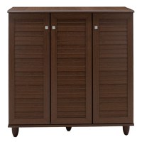 Dulap pantofi SANTΟ 16 perechi culoarea nuc 89.5x34.5x91.5cm - 5