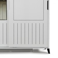 Dulap Pasific Home Fuga - 150 Parlak Beyaz Dolap - 4