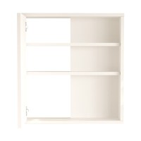 Dulap pentru baie cu oglinda Bagno, Pako World, Alb, 60x14x63 cm - 4