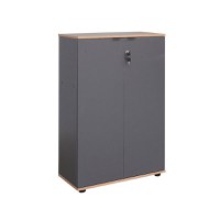 Dulap pentru birou Taker I, Pako World, Antracit, 72x34x109 cm - 1