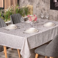 Fata de Masa Jacquard Lavinia Lavanda, 155x160 cm - 1