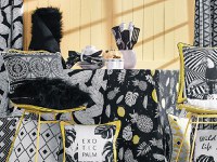 Fata de Perna Leaf V9, 43x43 cm - 2