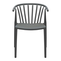 Fotoliu de gradina Armchair Pako World Gri inchis 55x53x73 cm - 4