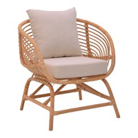 Fotoliu de gradina Caxen Boho Pako World Natural 72x63x75 cm - 1