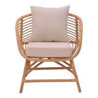 Fotoliu de gradina Caxen Boho Pako World Natural 72x63x75 cm - 4