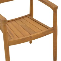 Fotoliu de gradina Ganny Pako World Natural 59x56x71 cm - 7