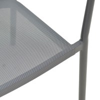 Fotoliu din aluminiu Convince, Pako World, Gri, Ratan, 56x63x82 cm - 8