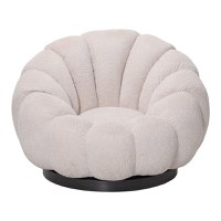 Fotoliu Nester boucle Bej 98x97x69 cm - 3